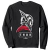 Marvel Profilo di Marvel Thor: Ragnarok Thor Felpa, Unisex per Adulti, Nero, XXL