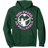 Pallavolo & Volley Regali Beach Volleyball Donne Sport Volley Ho Pallavolo Felpa con Cappuccio, Unisex per Adulti, Verde Foresta, L
