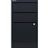 Bisley Home Filer, 2 cassetti universali 1 HR, Metallo, 634, Antracite, 40 x 41,3 x 67,2 cm