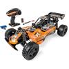 Carson 1:10 Cage Fighter 2.4GHz 100% RTR arancione - Auto RC, veicolo radiocomandato, auto telecomandata, set completo al 100%, giocattolo per bambini, 20 km/h