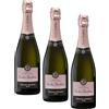 Nicolas Feuillatte Champagne Brut Rosé - 750ml (Confezione da 3)