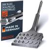PRESCH SDS plus Scalpello per piastrelle - Extra largo (75 mm) - Estremamente resistente - Angolato per una facile rimozione delle piastrelle (lunghezza 165 mm) - Acciaio ad alte prestazioni