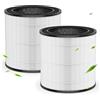 FlyQintess 2 Pezzi FY0194/30, FY0293/30 Filtro di Ricambio, Compatibile con Perfiltro Purificatore D'aria Philips Serie 800 AC0830/10, AC0820/10, AC0819/10 e AC0951/13, Filtro HEPA 3 in 1