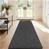 SHACOS Tappeto Corridoio Lungo 80 x 250 cm Tappeto Passatoia Ingresso Cucina Antiscivolo Lavabile Assorbente Antimacchia Tappeti Runner Lungo Moderni per Ingresso, Cucina, Lavanderia