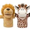 LOMTRATS Marionette a Mano con Animali per Bambini,Il Bambino Include Lupo Leone ecc.Bocche Aperte Mobili,Perfette per Raccontare storie,Insegnare,Scuola Materna,Regali di Compleanno