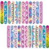 YAAVAAW Braccialetti con Unicorno Schiaffo per Bambini, Feste, Borse - 24 Braccialetti a Scatto, Ragazze, Compleanno, Forniture per Feste, Premi in Classe, Regali di Natale