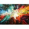 Ulmer Puzzleschmiede - Puzzle da 1000 pezzi Superhit - Illustrazione musicale astratta con linee di effetto e sfondo a colori - Qualità Made in Germany
