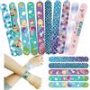MHDAMAI Sirena Braccialetti Slap Slap Bracelets 10PCS Bracciali a Scatto Schiaffo Bracciali Gadget per Compleanno Festa Bomboniere Regalo per Bambini Ragazze Ragazzi