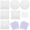 Allazone Perline a Fusione 5mm 6 Pz Perline da Stirare con 4 Pz Pinzette Bianche, 10 pz per Carta da Stiro per Bambini, Perline da Stirare Pegboard per Il Tempo Libero Creativo.
