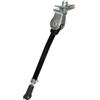 cyclingcolors Cavalletto laterale regolabile per bicicletta, da 20 a 28, alluminio nero