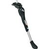 cyclingcolors Cavalletto laterale per bicicletta in alluminio nero da 24, 26 e 28 (700) con morsetto di montaggio