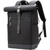 Inateck Zaino RollTop 13L-17L per Bicicletta, Tempo Libero, Lavoro, Sport, Viaggio, Elegante con Scomparto Laptop 15 Pollici