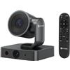 v AV Access AV Access 4K Conference Room Camera, Dual Lens Cam (4K AI Tracking Cam e 1080P Panoramic Cam), 3X Optical/5X Digital Zoom, 120° FOV, Auto Framing, Individuals Gallery, Works with Meet,Teams,Zoom
