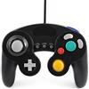 QUMOX nero cablata classico controller joypad gamepad per N. GC e wii ( turbo caratteristica lenta )