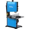 Güde GBS 200S - Sega a nastro, 230 Volt, 350 Watt, 1500 giri al minuto, 900 metri al minuto, potenza di taglio da 50 a 80 mm a seconda dell'angolo, lunghezza di taglio 200 mm