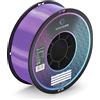 Viviform filamento di seta PLA per stampanti 3D | 1kg Roll | ∅1,75mm +/- 0,03mm | Viola