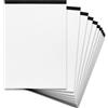 herlitz Landre 100050632 - Blocco senza copertina in carta riciclata, DIN A4, a quadretti, 60 g/m², 10 pezzi, 50 fogli