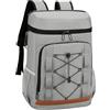 VASCHY Borsa Termica Pranzo Uomo 9,8L - Impermeabile, Doppio Scomparto, Tracolla Regolabile - Per Lavoro, Picnic, Scuola, Nero - 3