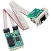 QIQIAZI M.2 2.5G Gigabit LAN Ethernet, M.2 Key A+E 2.5 gbit scheda di rete con chipset RTL8125B, singola porta multi Gigabit PCIExpress adattatore di rete per Win/Linux