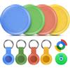 LocLynx Air Tracker Android e IOS, 4 Pezzi Android Smart Tracker Tag Compatibile con Apple e Google Funzioni Trova Dov'è, Bluetooth Localizzatore Trova oggetti Chiavi per Chiavi/Bagagli/Valigie/Portafogli