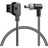Alvin's Cables D-Tap per bloccare DC 5.5 * 2.1 Atomos Monitor Cavo di alimentazione per dispositivi video PIX-E7 PIX-E5 7 Display touchscreen, Hollyland Mars 400s 60CM