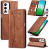 Jasonyu Cover per Oppo A5 5G/4G, Portafoglio PU Pelle Custodia, Marrone | Flip Libro, Slot Porta Carte, Magnetica, Funzione Supporto, TPU Antiurto