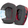 SOULWIT Gel Rinfrescante Cuscinetti Auricolari per Sennheiser RS165/TR165/RS175/TR175/RS185/TR185/RS195/TR195 (RS/TR 165 175 185 195 RF), Padiglioni per cuffie HDR165/HDR175/HDR185/HDR195 (HDR 195RF)