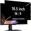 RanBluu 18.5 Pollici Filtro Privacy Premium, Filtro Privacy Premium & Filtro Anti Luce Blu, Rimovibile Pellicola de Protezione per Filtro Monitor/Laptop Computer (18.5 pollici 16:9)