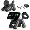Bolvunes Stazione di Ricarica per Apple MagSafe 3 in 1 Wireless Caricatore per iPhone 17e Air 17 16 15 14 13 12 Serie, per Apple Watch Ultra/SE/11/10/9/8/7/6/5/4/3/2, per AirPods 2/3/Pro