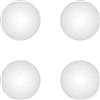 Ueswill Set di 4 piedini in gomma di ricambio per custodie Ueswill per MacBook Pro/MacBook Air, colore: bianco