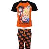 Dragon Ball Z Dragonball Bambino Maglietta e Pantaloncini (Arancione,10 Anni)
