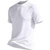 YuKaiChen Rashguard - Maglietta da bagno da uomo, UPF 50+, vestibilità comoda, traspirante, ad asciugatura rapida, impermeabile, Blu scuro, M