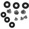 O'NEAL | Pezzo di ricambio della protezione | Motocross Enduro | Kit di viti di ricambio per PXR Stone Shield (3 paia) | Kit di viti PXR Stone Shield | Nero | Taglia unica