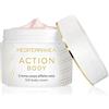 MEDITERRANEA COSMETICS Crema Corpo Idratante Con Texture Spumosa al Profumo di Rosa Con Squalene Vegetale, Biopolimeri e Vitamina E, Pelle Liscia e Vellutata - 200 ml