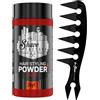The Shave Factory The Shave Factory Hair Styling Powder Polvere opacizzante e volumizzante, con tipi di pettine adatti a tutti gli ambiti di utilizzo, pettine e cera in polvere (Comb 044 & Ruby