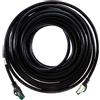 Good Connections Cavo patch Cat 6A per esterni, 10 m, IP66, con protezione antigroviglio - 10 GIGABIT, scala in rame/CU - S/FTP, PiMF - 500 MHz - per esterni, resistente ai raggi UV e all'acqua, nero
