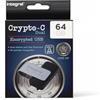 Integral Crypto-C - Chiavetta USB da 64 GB, con doppia crittografia AES-XTS 256-bit con crittografia hardware USB 3.2 con doppia password sicura, certificata FIPS 197, compatibile con Mac, MacBook,