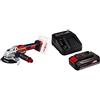 Einhell Smerigliatrice angolare a batteria AXXIO Power XChange Ioni litio 18 V Ø 125 mm 8500 min1 motore senza spazzole Soft Start + 25 Ah Power XChange Batteria