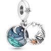 The Charmery Charm in argento 925 compatibile con braccialetti Pandora, Trollbeads, Chamilia, Biagi e molti altri braccialetti britannici, S, metallo, non è una pietra preziosa