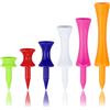 Zivisk Tee Golf Plastica 120 Pezzi Dimensione Mista 25mm, 32mm, 38mm, 51mm, 57mm, 70mm