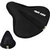 Eclove Coprisella in Gel per Bicicletta, Coprisedile per Bicicletta Morbido, Protezione per Sella Bici, Sellino Comodo per Cyclette, Cuscino per Sedile Cyclette,28 x 24 cm,per Ciclismo da Strada, MTB