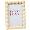Romimex Cornice portafoto in resina avorio 3 x 15 x 10 cm