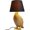 Kare Design Lampada da tavolo Animal Duck, oro/nero, anatra, abat jour, lampada comodino, cameretta bambini, luce indiretta suffusa, stile divertente, 58x31x35cm (A/L/P), lampadina non inclusa