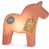 8 seasons Design Cavallo Shining Horse (Rose) Micro - 12 cm LED decorativo con batteria e USB-C - ricaricabile, senza fili e decorativo, luce d'atmosfera ideale per interni