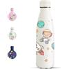 Motswedi Borraccia Termica, 500 ml Senza BPA, Borraccia, 18/8 Acciaio Inossidabile, Bottiglia Bambini, Isolamento Sottovuoto a Doppia Parete, Bottiglia Termica per Scuola, Viaggi - Astronauta Bianco
