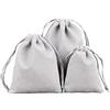 Duories 6 Sacchetti in velluto per gioielli, piccoli sacchetti di tessuto con cordoncino, sacchetti in velluto sacchetti regalo in tessuto da riempire per gioielli, matrimonio, Natale, compleanno, regalo per