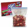 XupZip Sacchetti per Congelatore per Alimenti di Alta Qualità, Riutilizzabili, in Plastica Resistente, Sigillo di Bambù Ermetico e Prova di Perdite, Senza BPA, Galloni / 4,55 L - 20 Sacchetti