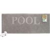 ZOLLNER Telo mare 100% Cotone, 80x200 cm, grigio