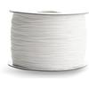 Realm Nastro per tende avvolgibile, 1,2 mm, per nastro per feste austriache (bianco, 200 m)
