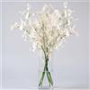 Minnhua 3Pcs Fiori di Ciliegio Bianco Fiori Artificiali di Seta Bouquet Fiori Finti Ciliegio Piante Artificiali per Decorazioni Matrimoni Giardino Casa Festa Ufficio Tavolo Fai da Te